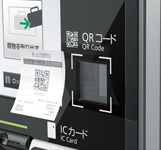 QRコードが鍵に