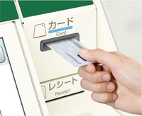 カード対応の多彩な決済スタイル