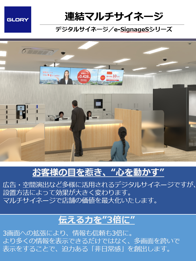 連結マルチサイネージ