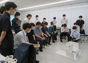 新入社員設計研修の様子
