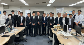 支店訪問の様子