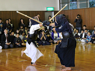 小学生剣道大会の様子