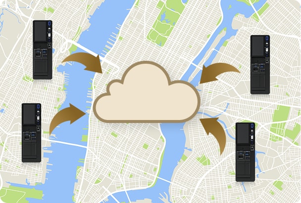 大きくて使いやすいタッチパネル